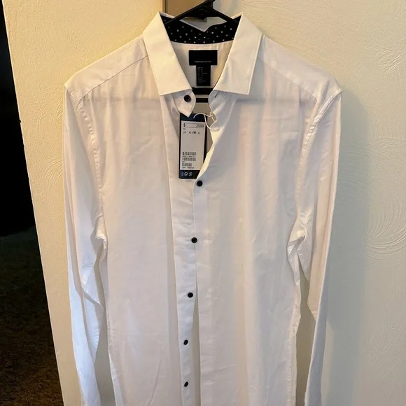 H&M | Shirts | Lot Of 8 Hm Medium Slim Fit Dress Button Down | Poshmark